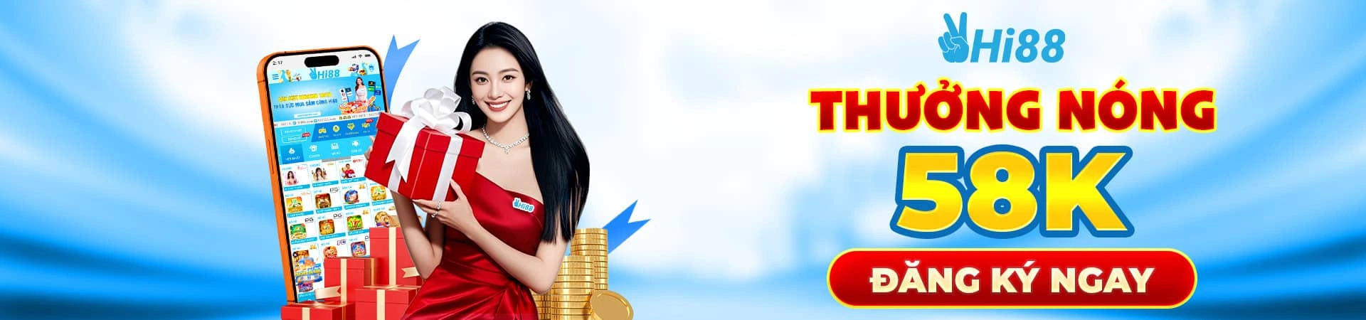 Banner Hi88 về ứng dụng, hỗ trợ và cảnh báo 18+